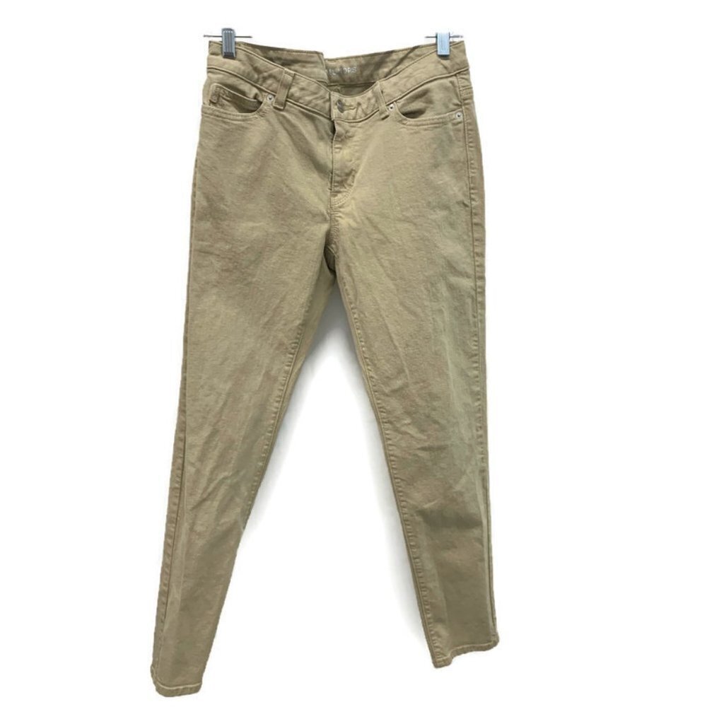 Michael Kors Tan Skinny Jeans, Size 8